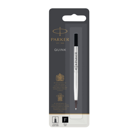 Parker Refill for Rollerball Black (F)