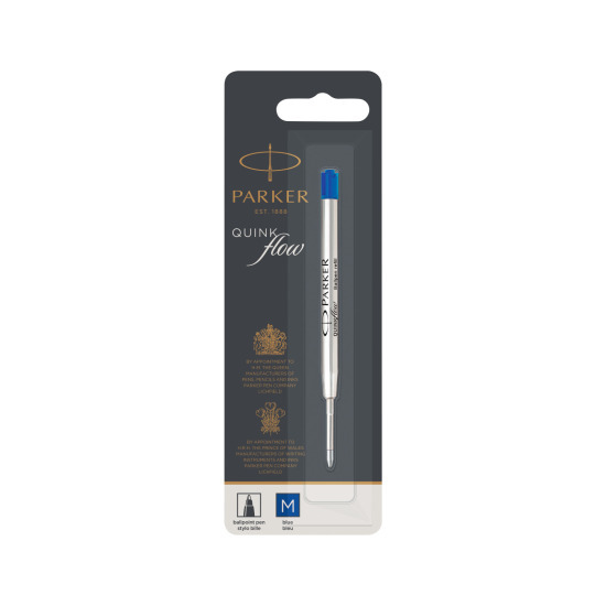 Parker QUINKflow Ballpoint Refill Blue (M)