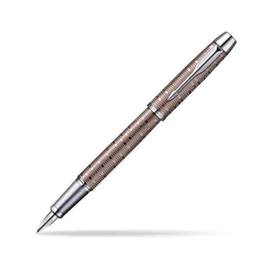 Parker IM Premium Vacumatic Brown Shadow CT Fountain Pen