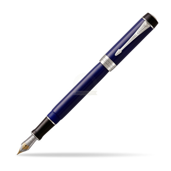 Parker Duofold Classic Blue & Black Centennial CT Fountain Pen