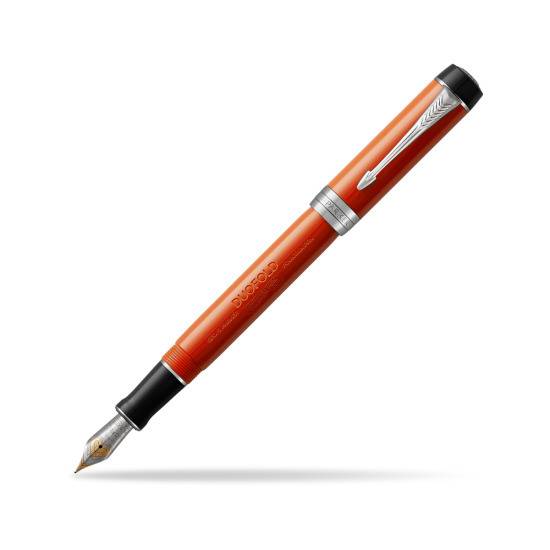Parker Duofold Classic Big Red Vintage  CT Fountain Pen