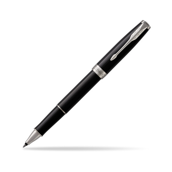 Parker Sonnet Black Lacquer CT Rollerball Pen