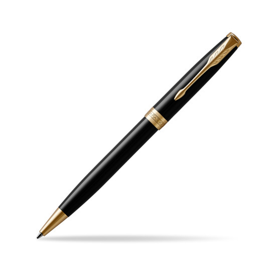 Parker Sonnet Black Lacquer GT Stylo-bille