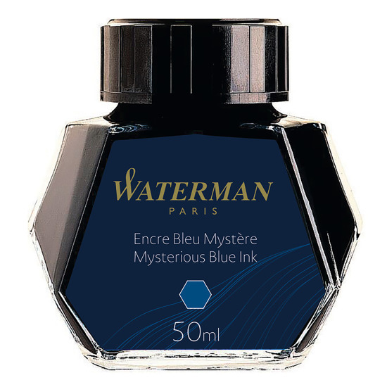 Waterman Inchiostro Nero a Flacone blue-black