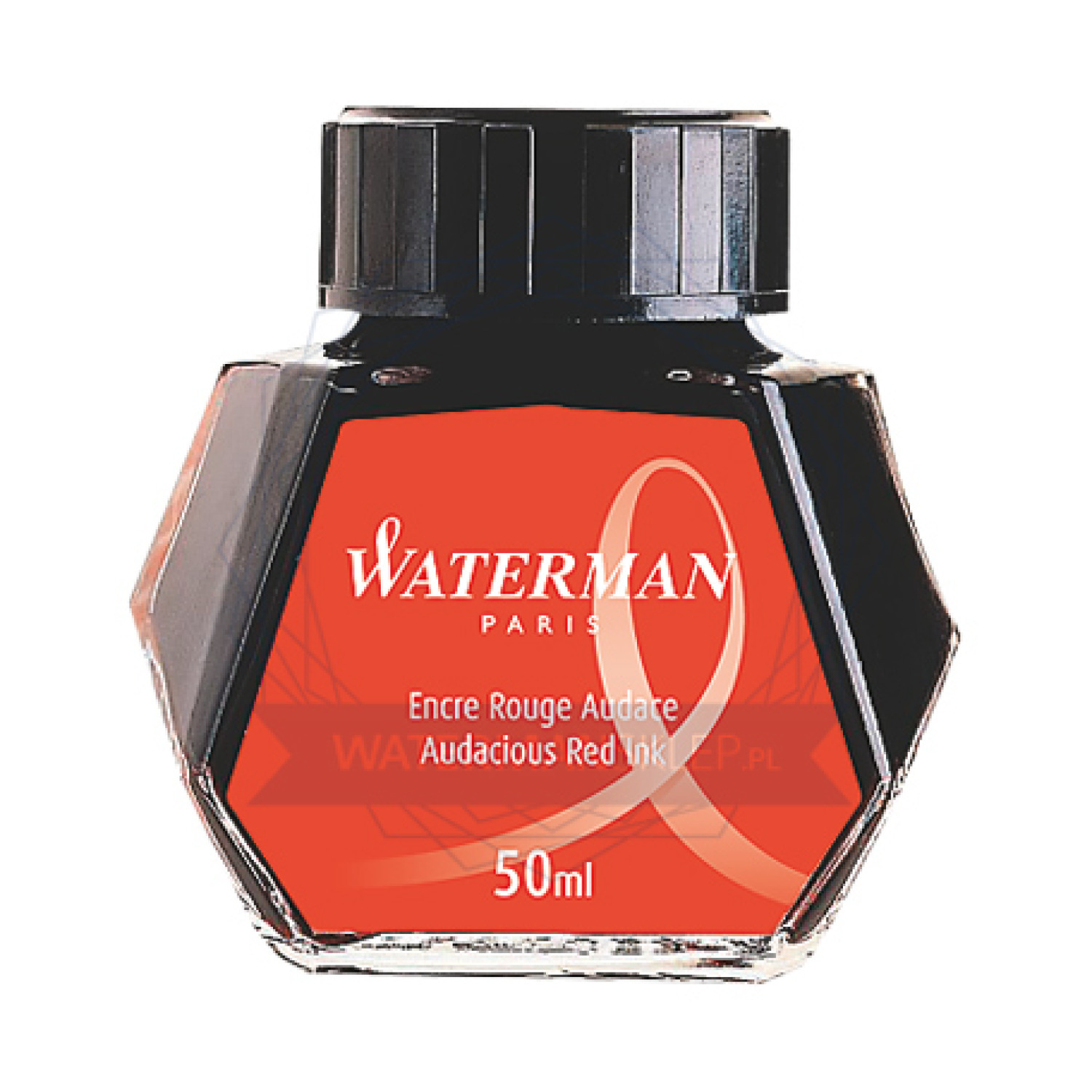 Waterman Inchiostro Nero a Flacone red