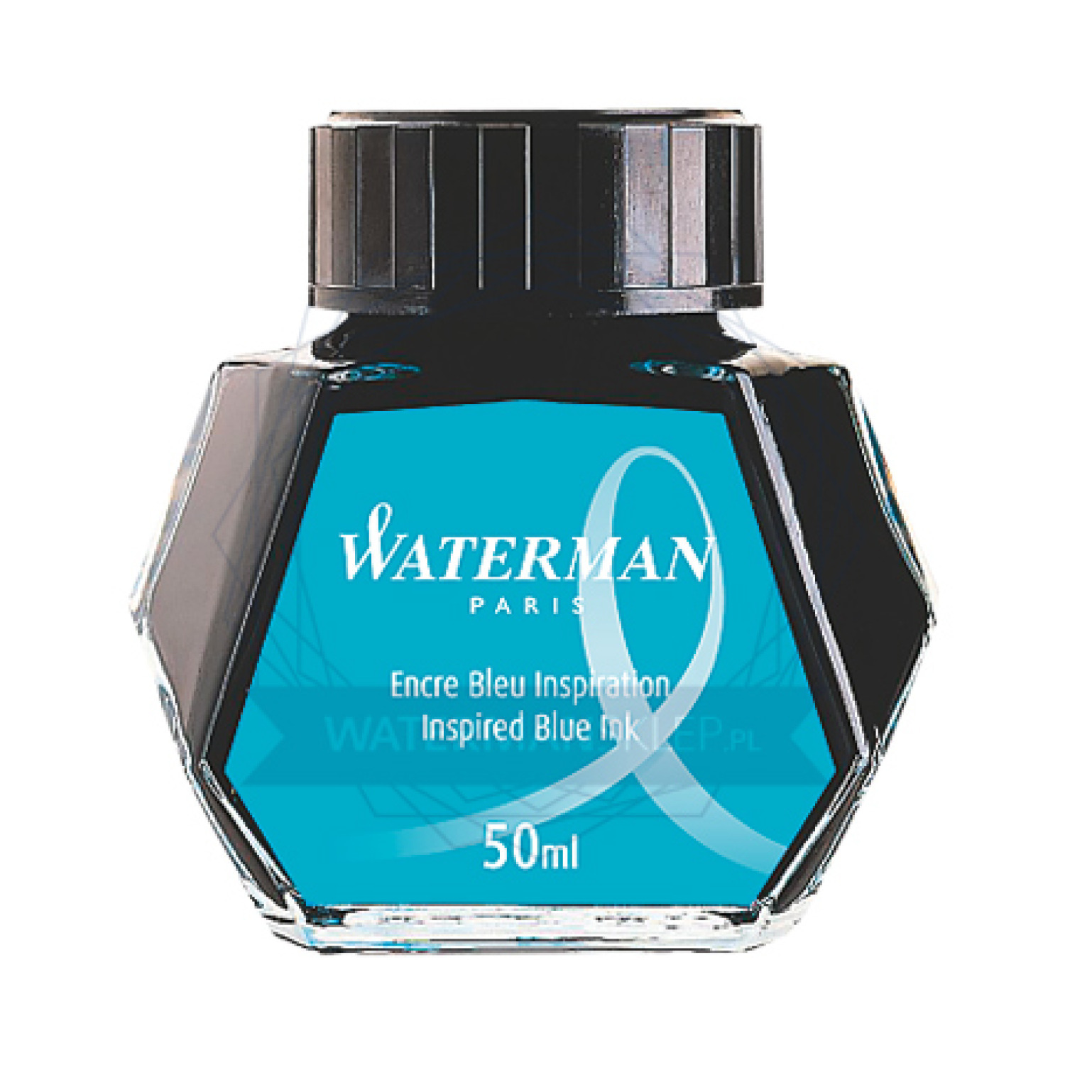 Waterman Inchiostro Nero a Flacone turquoise