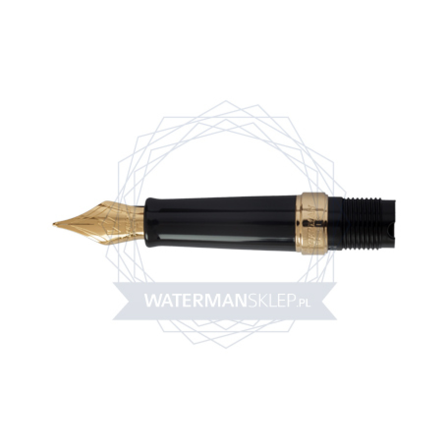 Parte anteriore Penna Stilografica Waterman Hemisphere GT nib "B" - new version