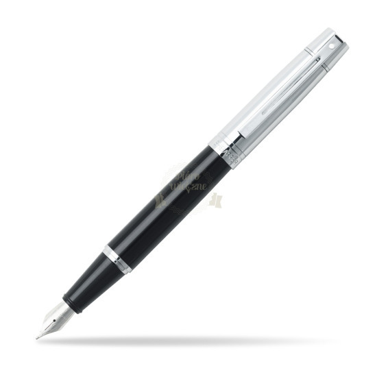 Sheaffer 300 Nero Chrome CT Penna Stilografica - 9314