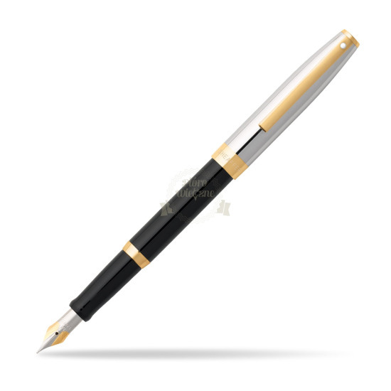 Sheaffer Sagaris Black-Gold GT Penna Stilografica - 9475