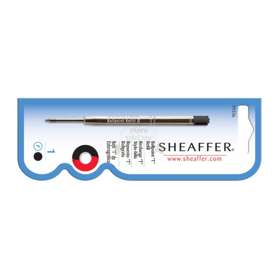 Sheaffer Schwarz Ersatzmine für Kugelschreiber (F) type T