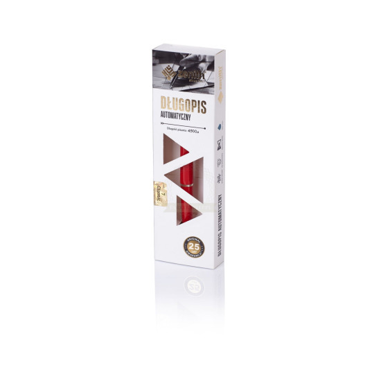 Zenith 7 Classic Penna a Sfera in a custodia - Rosso