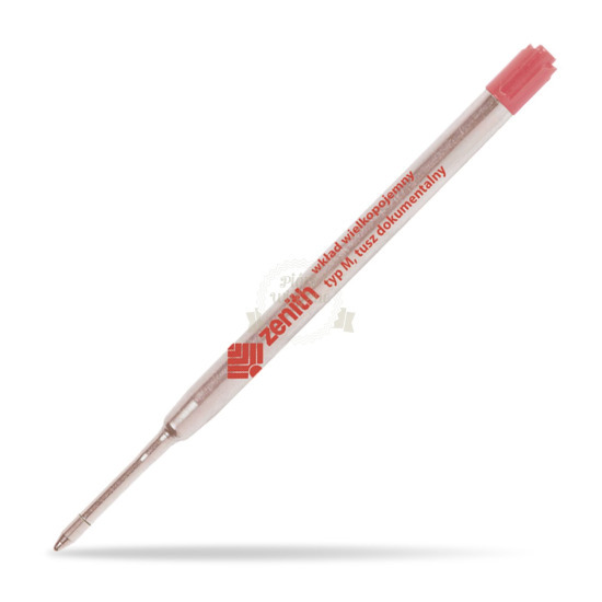 Zenith 4 ballpoint refill - red