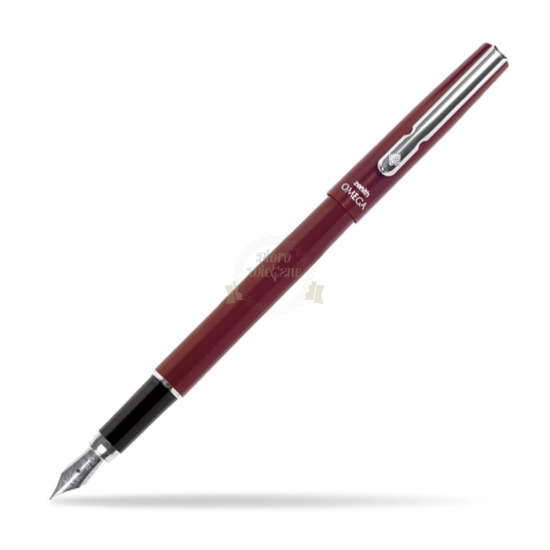 Zenith Omega Chrome Penna Stilografica - bordò