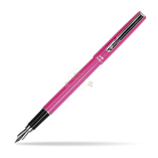 Zenith Omega Chrome Pastel Penna Stilografica - dark Rosa