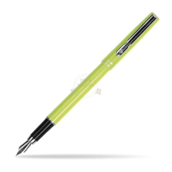 Zenith Omega cromato Pastel Penna Stilografica - aquamarine