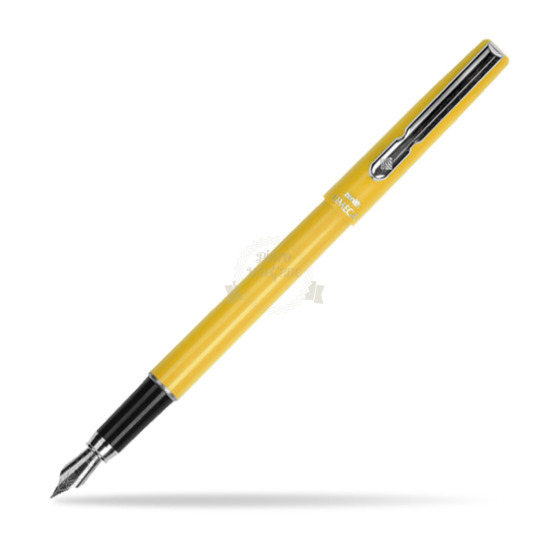 Zenith Omega Chrome Pastel Penna Stilografica - Giallo