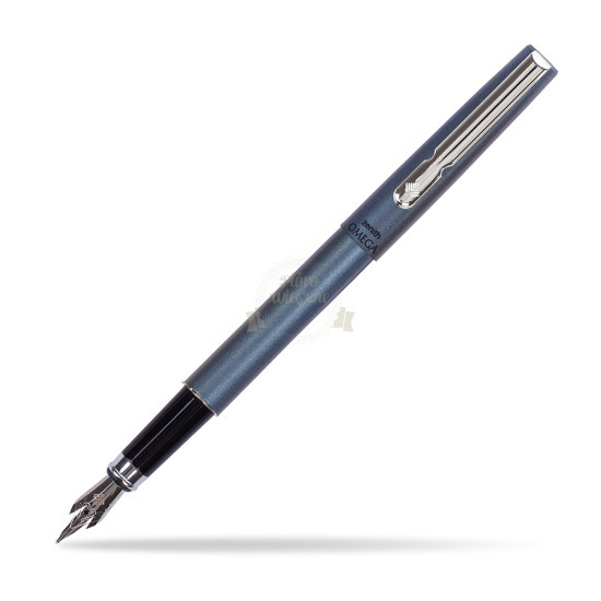 Zenith Omega Metallic Penna Stilografica - Blu