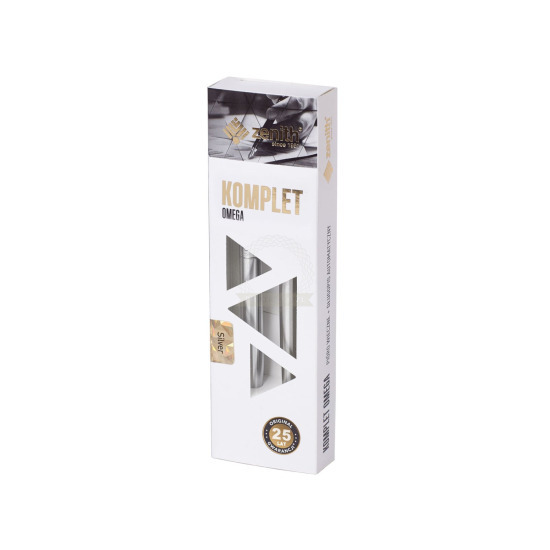 Zenith Silver set in a case - Fountain pen + Ballpoint Pen