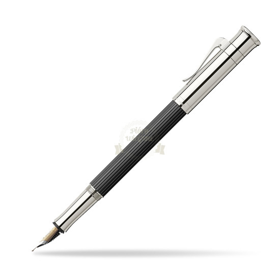 Graf von Faber-Castell Classic Ebony Penna Stilografica, "M" Pennino