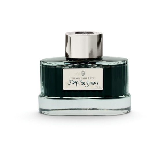 Graf von Faber-Castell Inchiostro Deep Sea Verde 75 ml