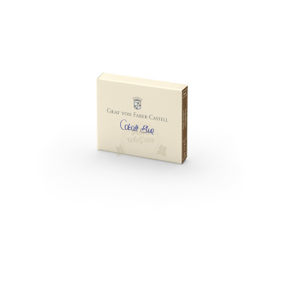 Graf von Faber-Castell Cobalt Blu cartucce d'inchiostro 6x