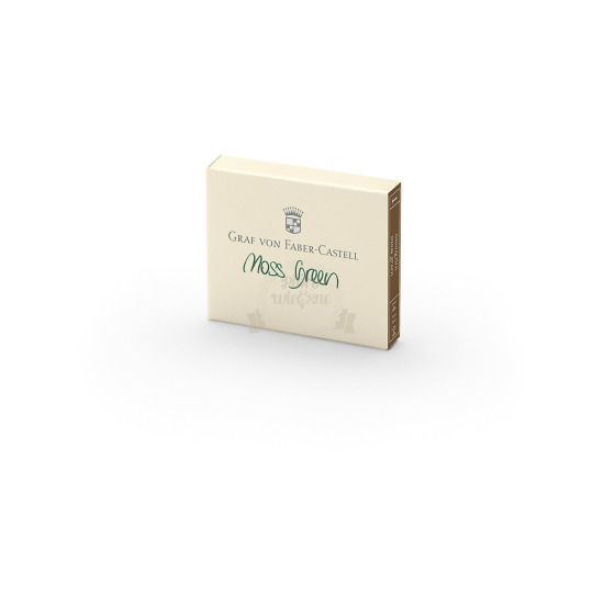 Graf von Faber-Castell Moss Verde cartucce d'inchiostro 6x