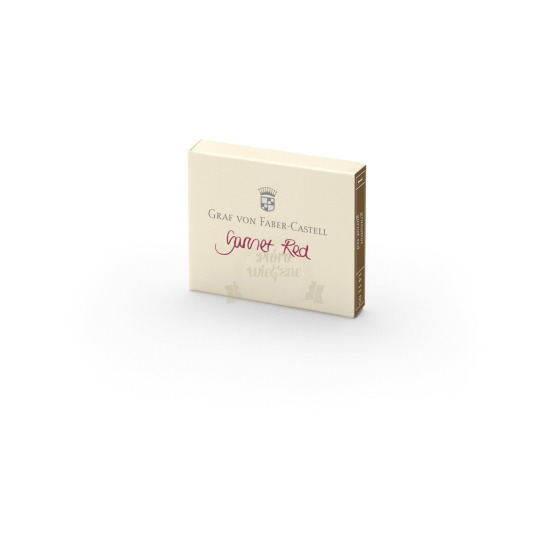 Graf von Faber-Castell Garnet Rosso cartucce d'inchiostro 6x