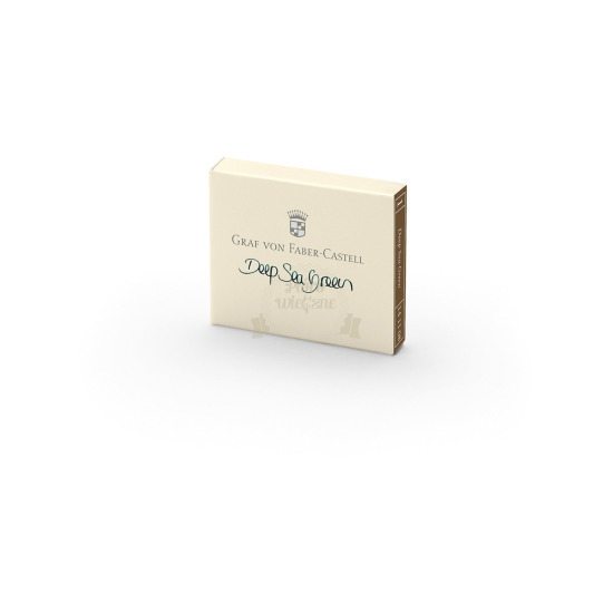 Graf von Faber-Castell Deep Sea Verde cartucce d'inchiostro 6x