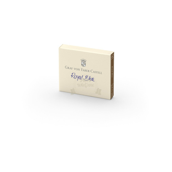 Graf von Faber-Castell Royal Blu cartucce d'inchiostro 6x