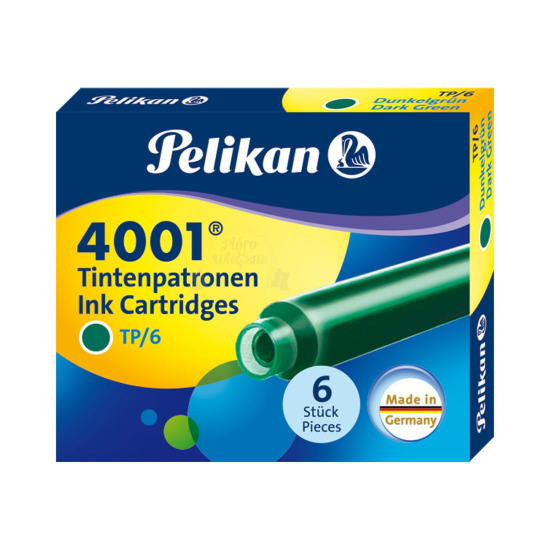 Pelikan Dark Verde mini cartucce d'inchiostro