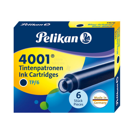 Pelikan Blu-Nero mini cartucce d'inchiostro