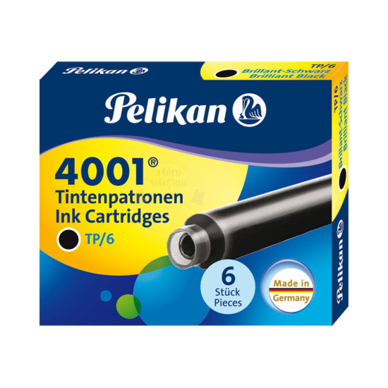 Pelikan Nero mini cartucce d'inchiostro
