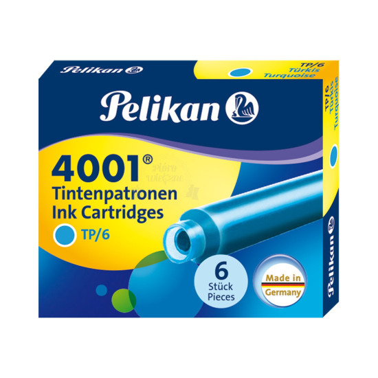 Pelikan Turchese mini cartucce d'inchiostro