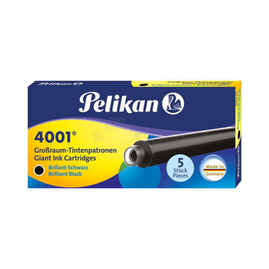 Pelikan Nero cartucce d'inchiostro