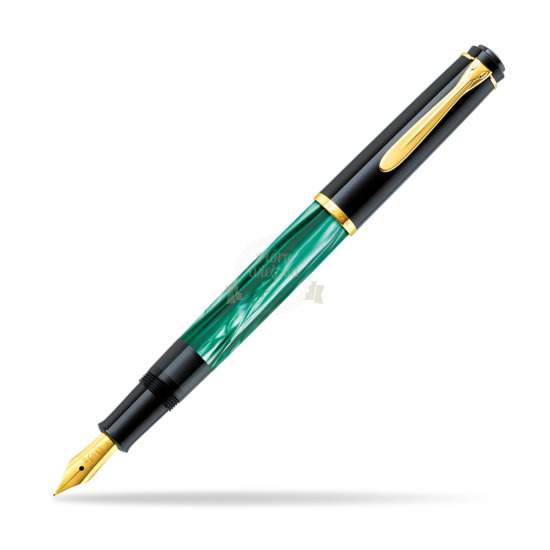 Pelikan M200 Classic "EF" Verde Marble Penna Stilografica