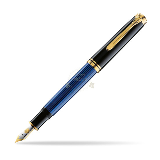 Pelikan M400 Souveran "EF" Blu Penna Stilografica