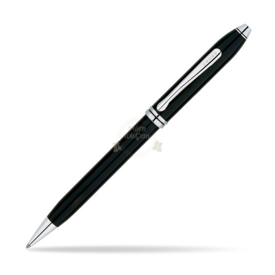 Cross® Townsend® Nero lacca CT Penna a Sfera