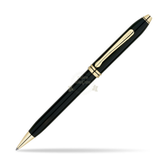 Cross® Townsend® Nero lacca GT Penna a Sfera
