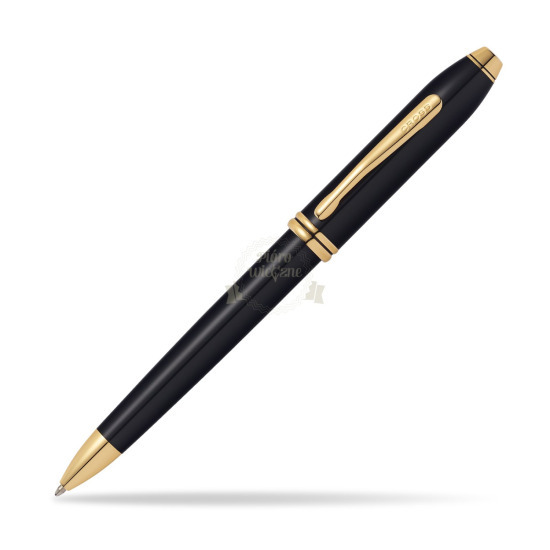 Cross® Townsend® with un diametro ingrandito Nero GT Penna a Sfera