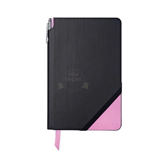 Cross® Jot Zone Rosa-Nero Taccuino - vuoto medium