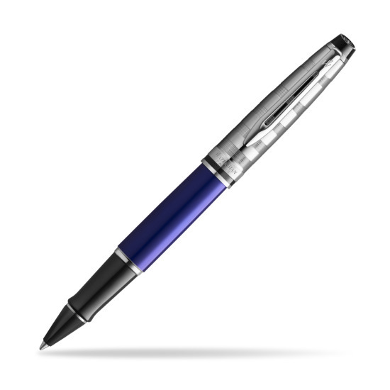 Waterman Expert DeLuxe Deep Blue Rollerball Pen
