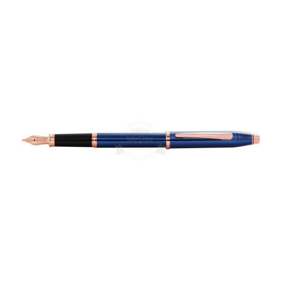 Cross Century II Translucent Cobalt Blu Penna Stilografica