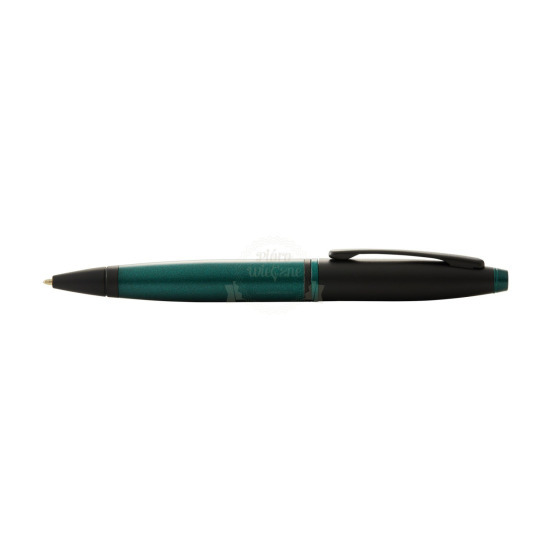Calais Opaco Verde and Nero Lacquer Penna a Sfera