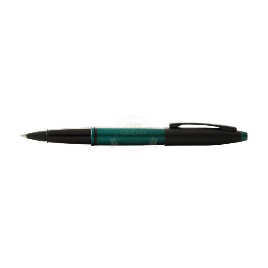 Calais Opaco Verde and Nero Lacquer Penna Rollerball