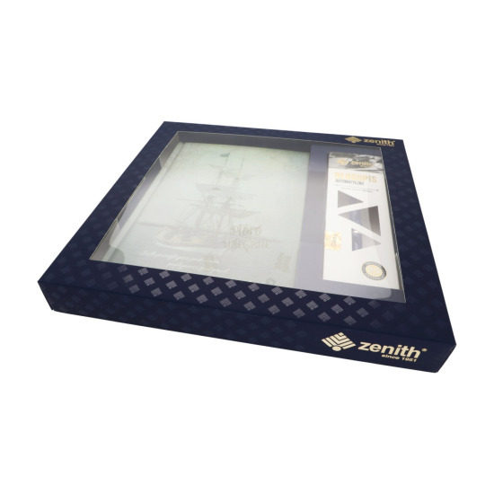 Gift set - Zenith 7 Classic Ballpoint Pen + A5 notebook