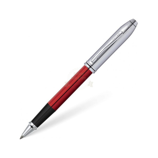 Cross Townsend Rosso Chrome Penna Rollerball