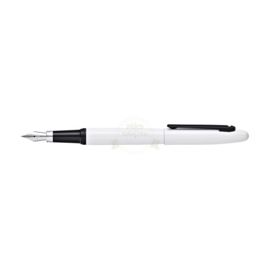 Sheaffer VFM Bianca lacca Penna Stilografica