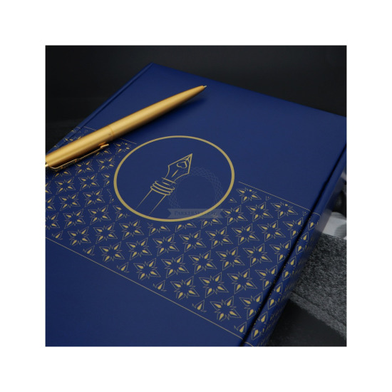 Gift wrapping service - navy blue box
