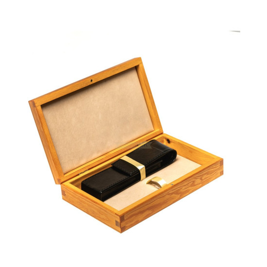 Wooden box Honey Double Ecru