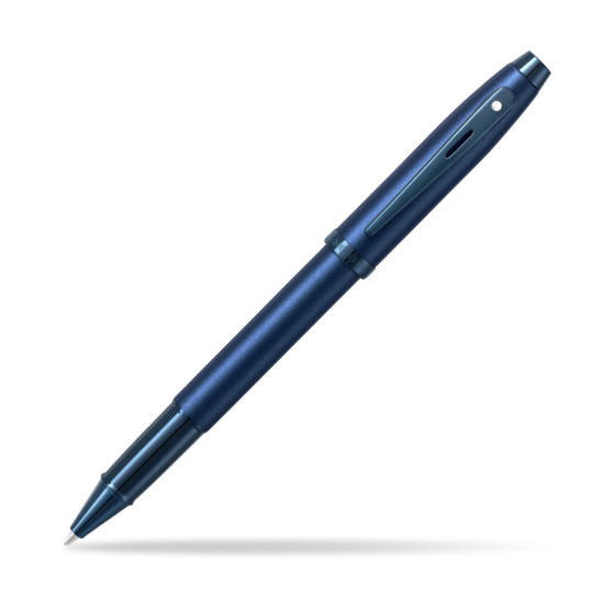 Sheaffer 100 Blue Satin PVD Rollerball